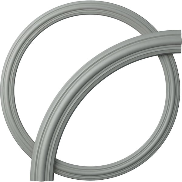 Ekena Millwork 41 3/4-in. OD x 35 1/4-in. ID x 3 1/4-in. W x 3/4-in. P Traditional Ceiling Ring Kit CRK41TR - main